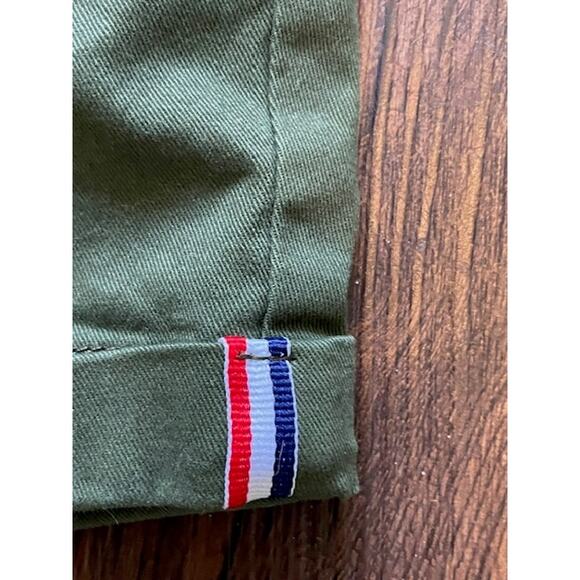 Free Army Women Size‎ 30 Army Green Cuffed Shorts - Picture 3 of 5